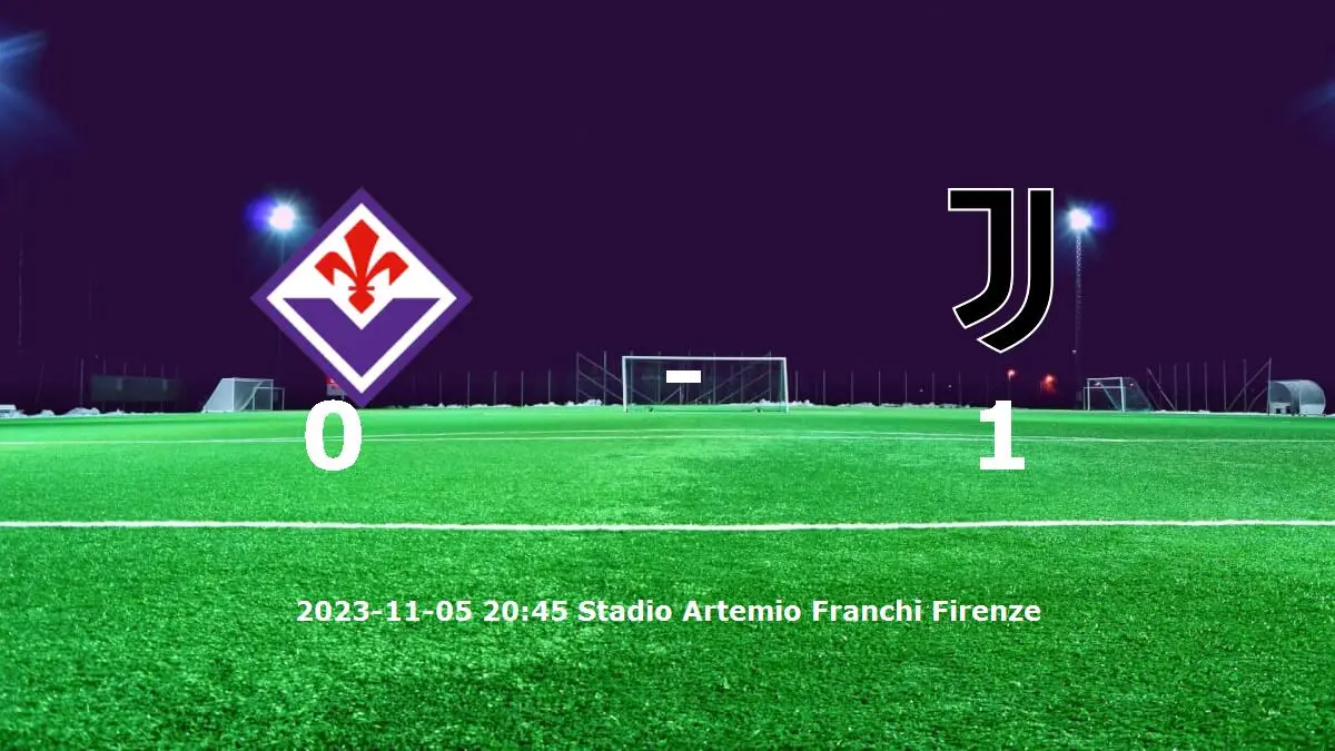 Fiorentina mot Juventus tidslinje och laguppställning