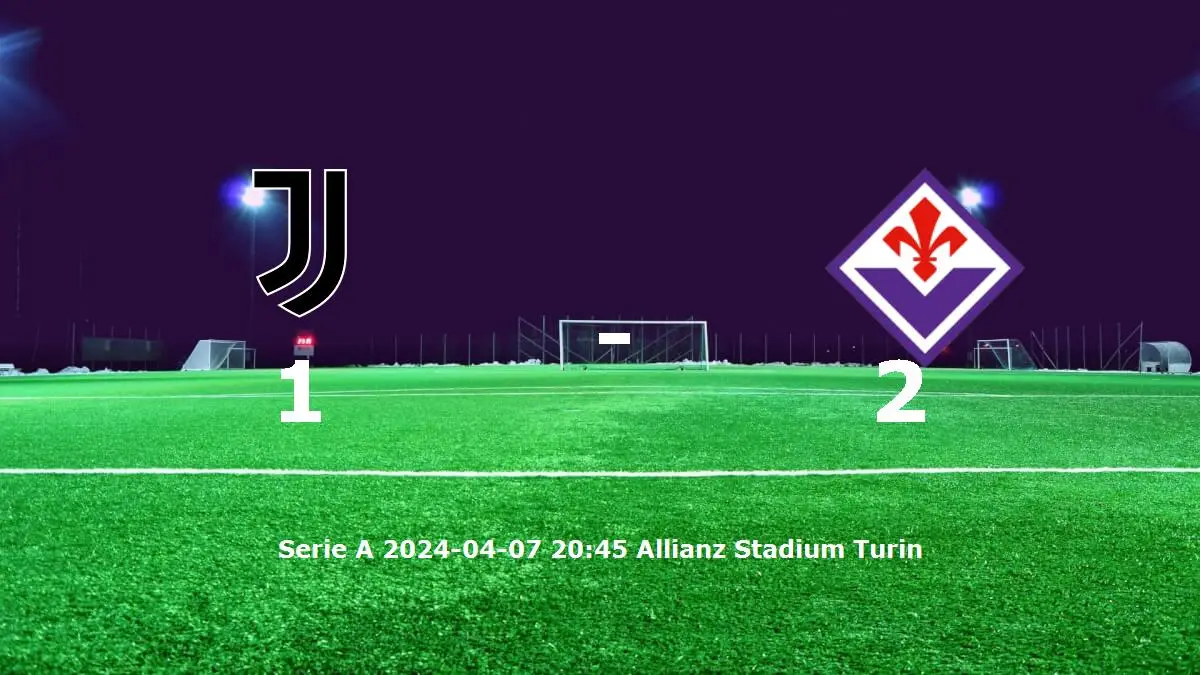 Juventus mot Fiorentina tidslinje och laguppställning